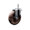 Service Caster 5'' High Temp Glass Filled Nylon Wheel Swivel 7/16'' Grip Ring Stem Caster SCC-GR20S514-GFNSHT-716138 - alternate 1
